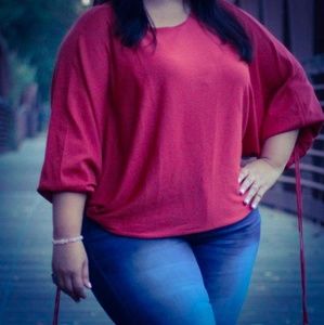 Beautiful sweater plus size.